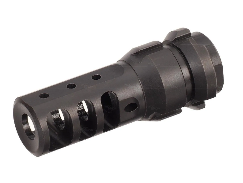 ANGRY GUN : DAKM Muzzle Brake for Airsoft ( 14mm CCW )