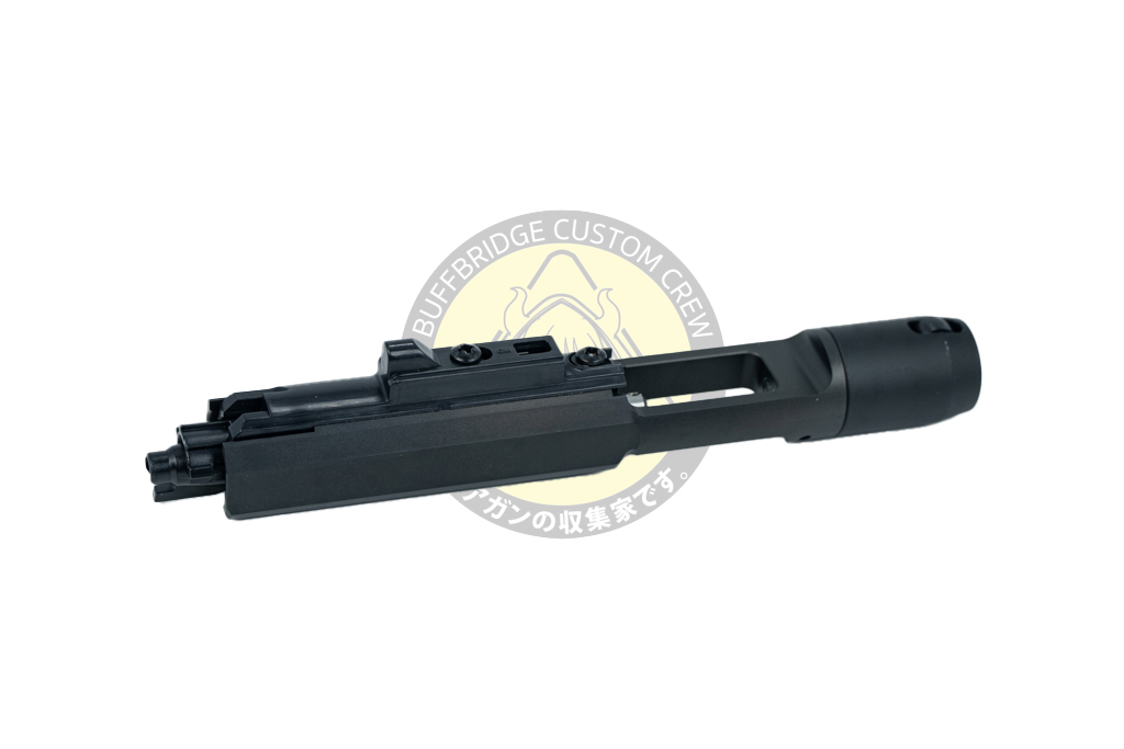 Guns Modify : Stainless CNC Light Weight Bolt carrier Full Set For TM/GM/HA MWS AR DLC BK