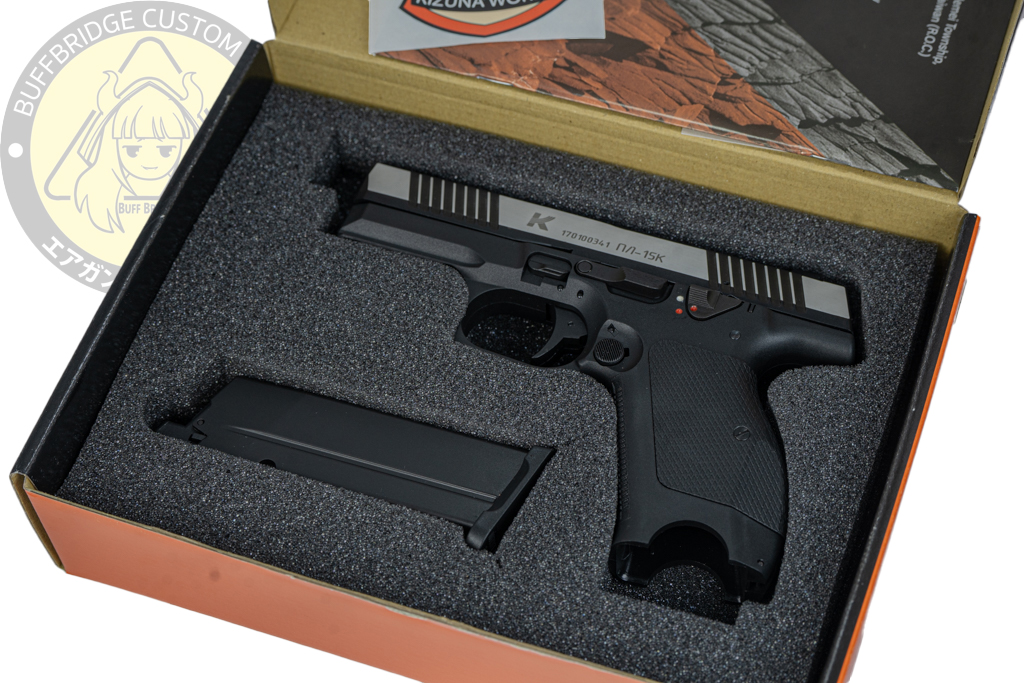 KIZUNA WORKS : KW-15K Chrome-Black version (Custom made)