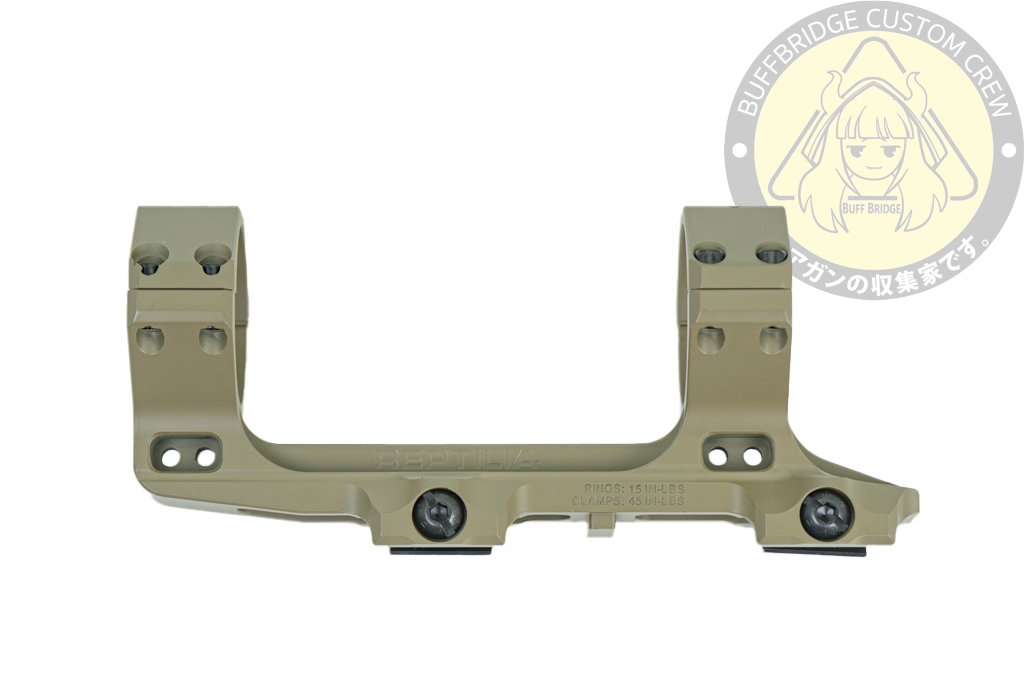 Angry Gun : AUS Style 34mm 1.54" Scope Mount FDE