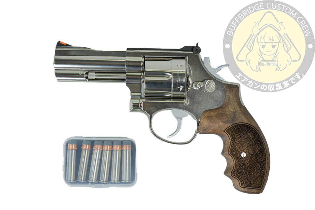 ARES : S&W 686 3.5 inch Model Co2 Revolver (SILVER)