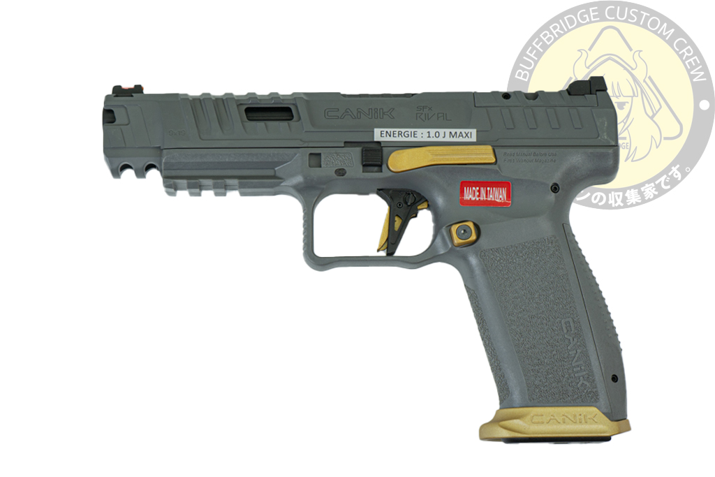 CYBERGUN : CANIK SFx RIVAL GBB Airsoft - EMG Licensed - Grey