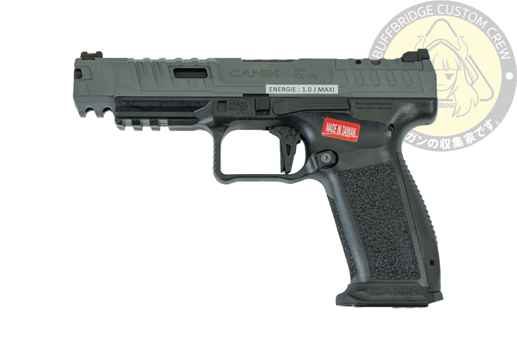 CYBERGUN : CANIK SFx RIVAL GBB Airsoft - EMG Licensed - Black+Grey