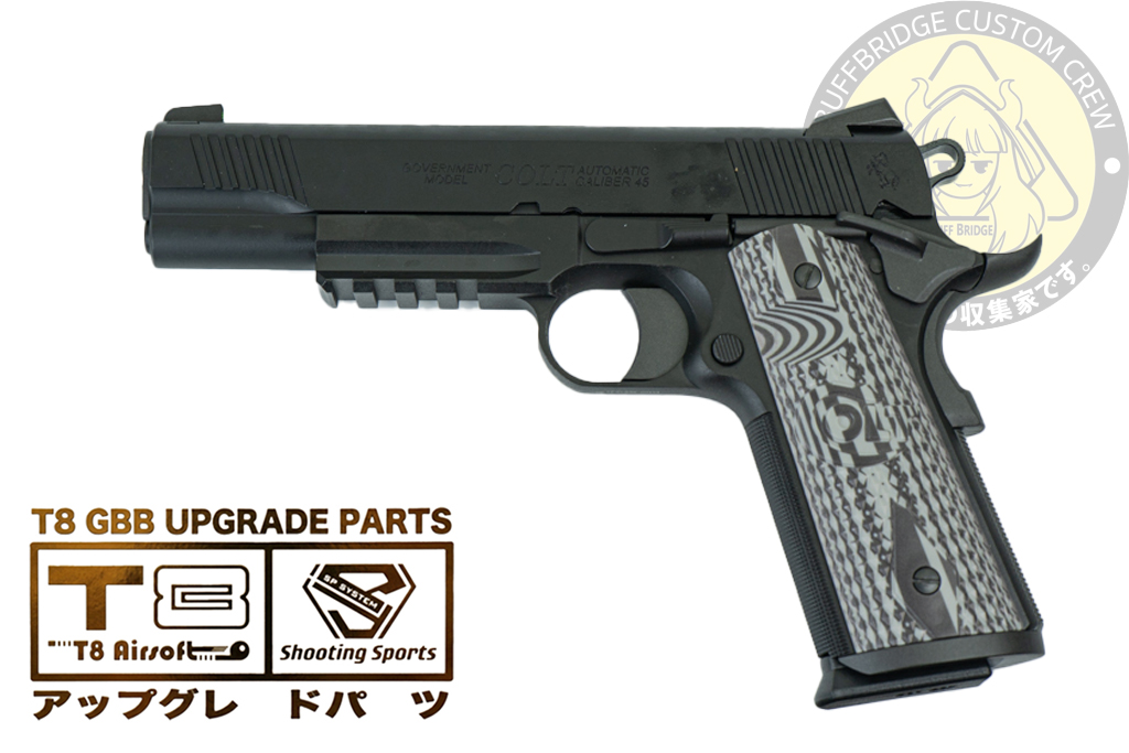 EMG/T8 R48 Colt 1911 Combat Unit GBB - Black