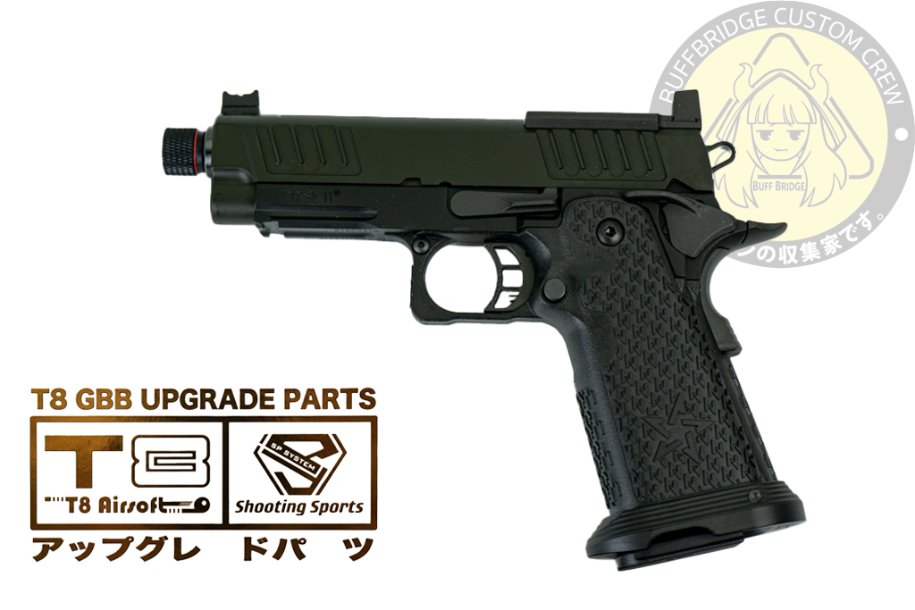 T8 & Army : Staccato C2 slide + P frame