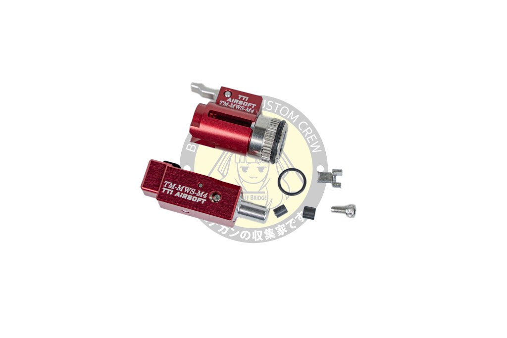 TTI AIRSOFT : Infinity TDC Hop-Up Chamber for MARUI M4 MWS Series - Red