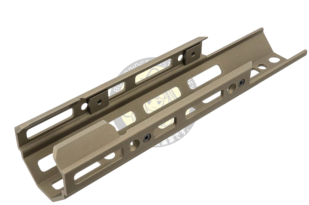 AIRSOFT ARTISAN : Short M-lok Handguard for SCAR GBB & AEG Series - MARUI/ GUNS MODIFY / Tan