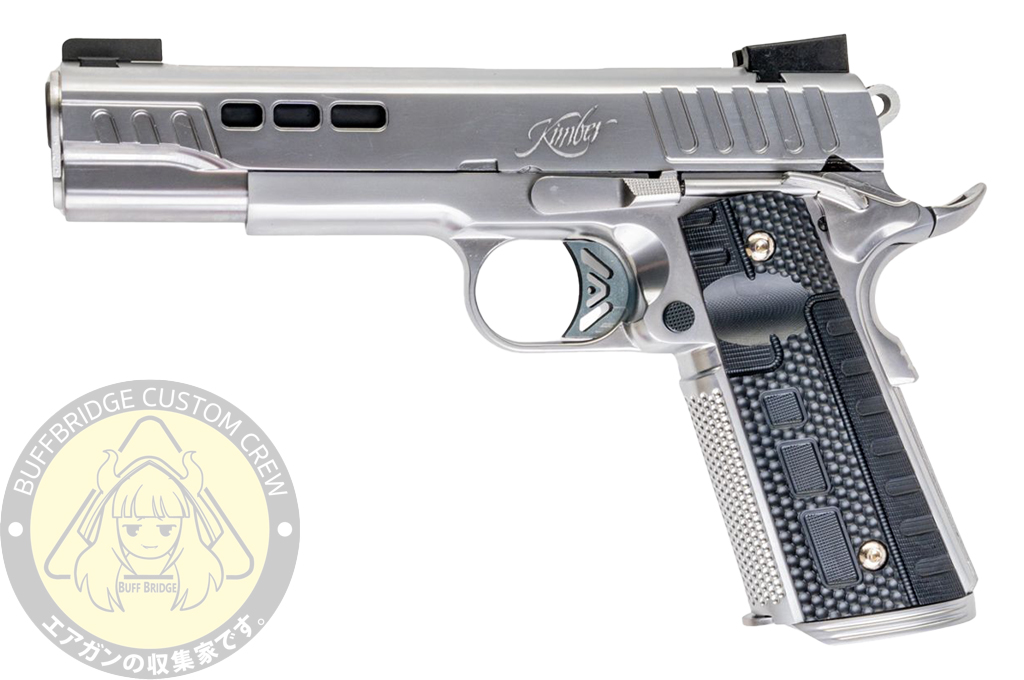 ARMORER WORKS : KIMBER Rapide GBB Airsoft- EMG Licensed - Silver