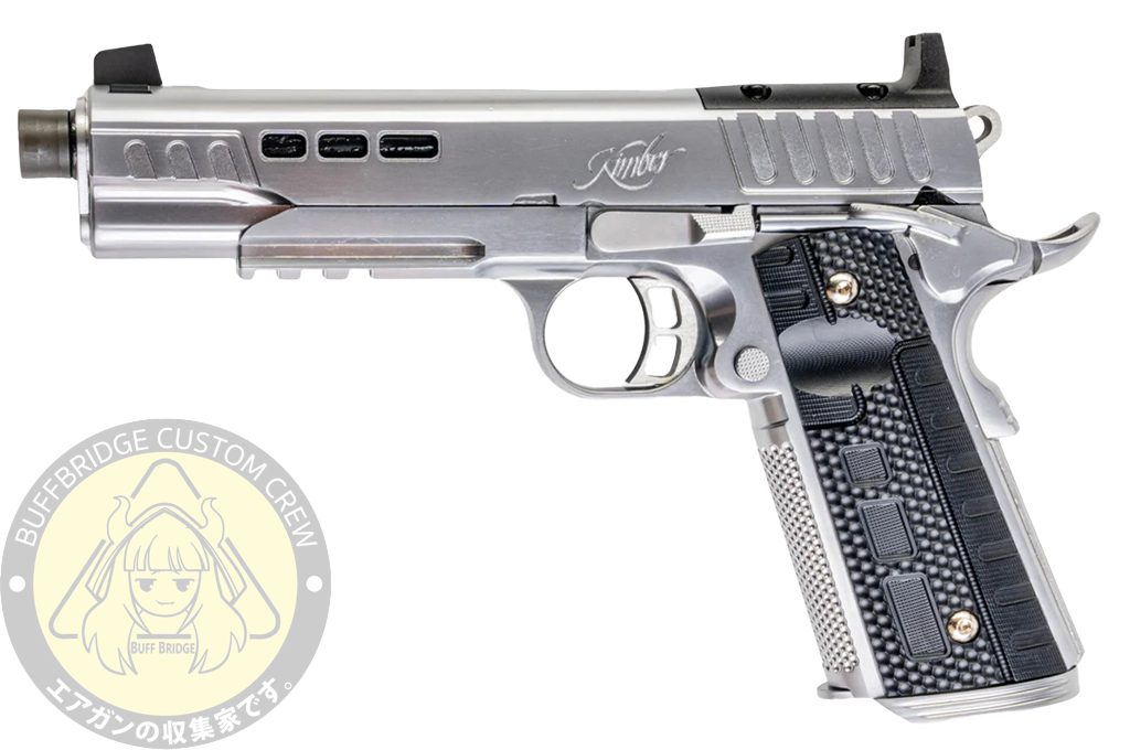 ARMORER WORKS : KIMBER Rapide GBB Airsoft RMR Ver - EMG Licensed - Silver