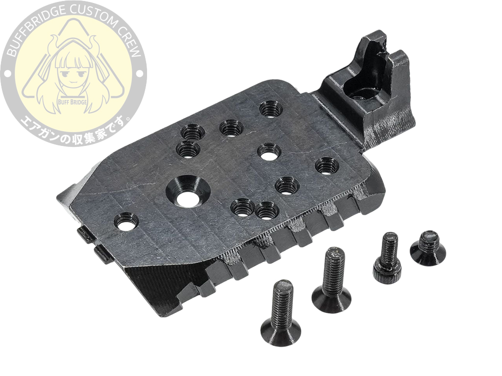KIZUNA WORKS : RMR Steel Optic Mount Plate for BSK43 GBB