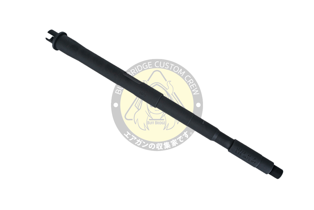 Guns Modify : Tokyo Marui MWS GBBR Airsoft One Piece Outer Barrel 14.5 inch Mil Spec (Aluminum)