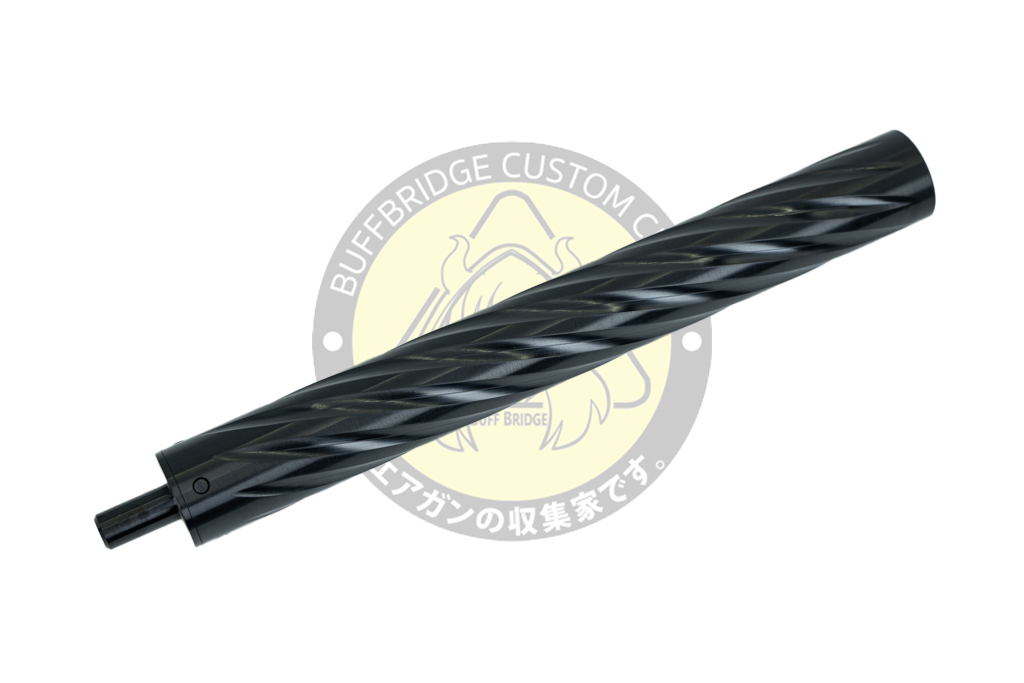 Silverback : TAC41 Stainless Steel/ PVD Twisted Fluting Cylinder