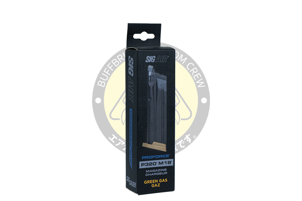 SIG AIR / VFC : M18 P320 21Rds Gas Airsoft Magazine TAN