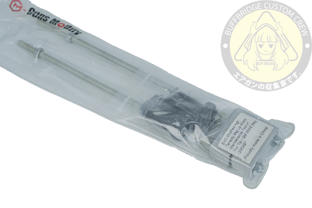 Guns Modify : EVO Modified High Tenacity Magazine Lip 3pcs and Maintenance Tool For GM / HA / Tokyo Marui M4 MWS ( TM MWS )