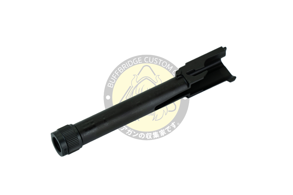 GUARDER : Steel CNC Thread Outer Barrel for MARUI G17 Gen5 MOS (-14mm/Black)