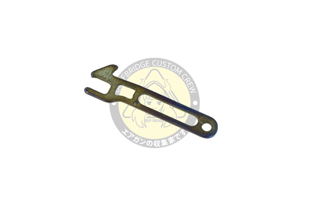 Taipei Refit : Titanium Featherweight Bolt Stop Plate for MCX