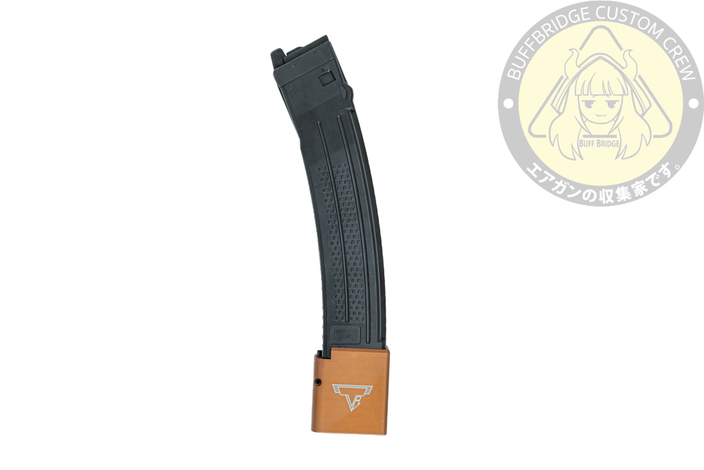 STRATOS X TTI JW3 MPX CNC Extension Base Pad 30rds Gas GBB Magazine (Coyote Bronze)