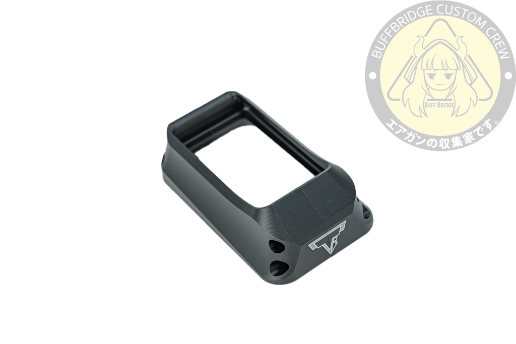 STRATOS X TTI Flared CNC Magwell for MPX GBB Airsoft (Black)