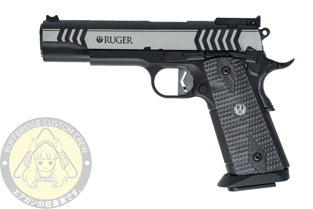 UMAREX SRC : RUGER SR1911 Competition Dual Power System Gas GBB Pistol (Two-Tone)