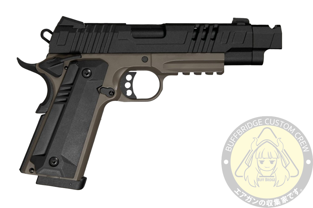 KJ WORKS : KP24 Tan Gas Pistol