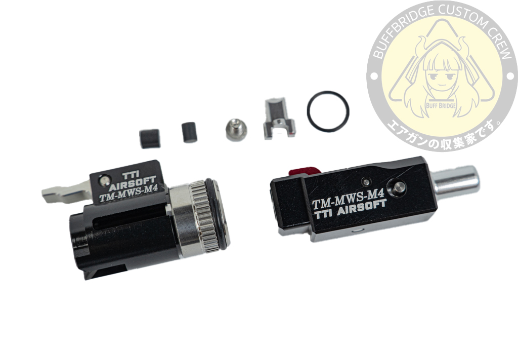 TTI AIRSOFT : Infinity TDC Hop-Up Chamber for MARUI M4 MWS Series  Black