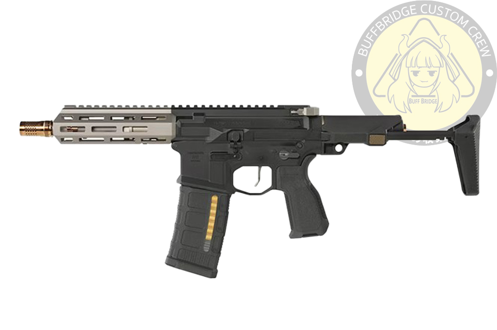 DE/Salvo : Q HONEY BADGER GBB-Tactical Black (lot. JP)