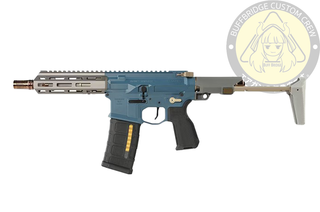 DE/Salvo : Q HONEY BADGER GBB-Titanium Blue (lot. JP)