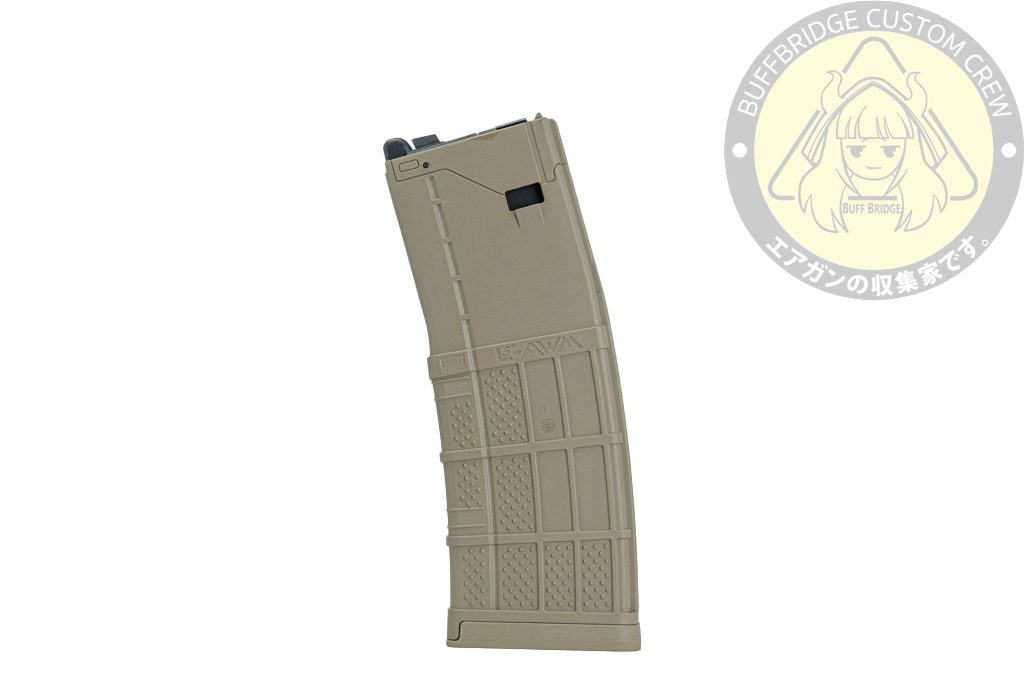 EMG : Lancer L5AWM Gas Magazine For Marui TM MWS (FDE)