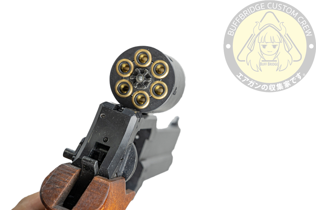 (USED) Marushin : Ma-Te-Ba Gas revolver 4 นิ้ว BK 11