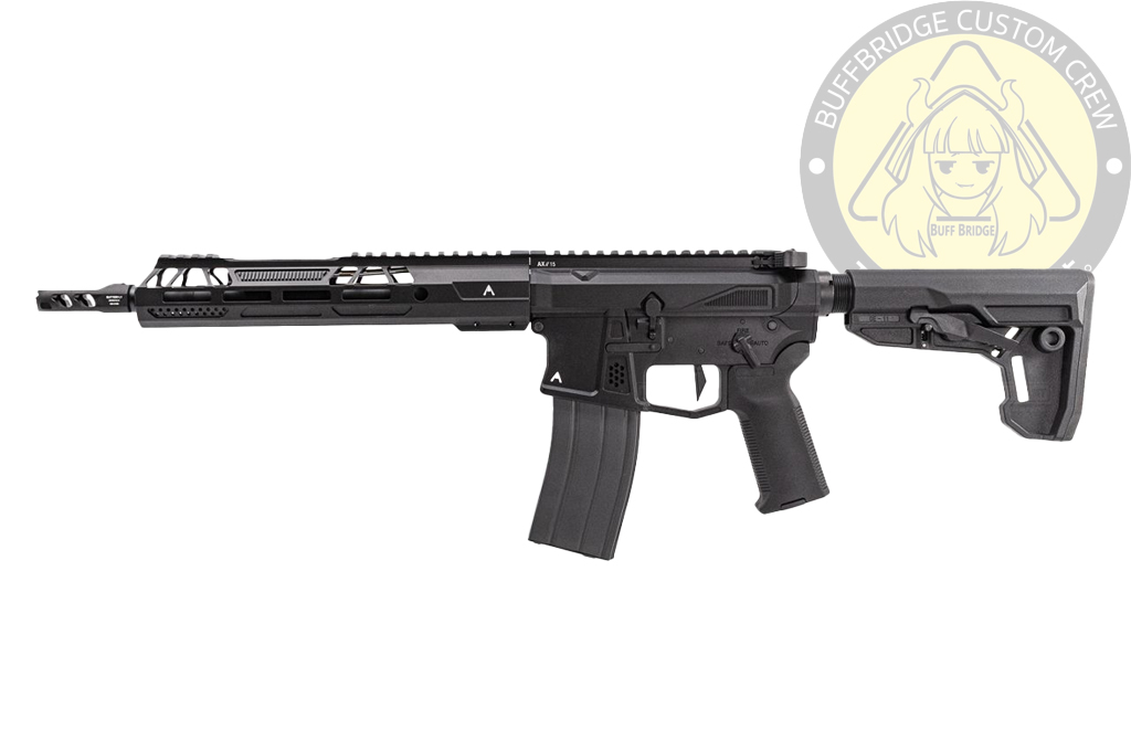 Double Eagle : Aeroknox Licensed AX15 MWS GBB 10.5 Rifle Airsoft