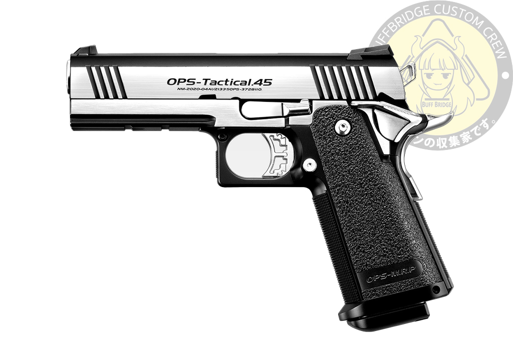 Tokyo Marui : Hi Capa 4.3 GBB Airsoft Pistol (Dual Stainless Custom)