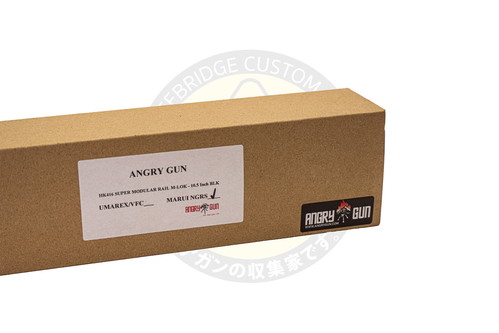 Angry Gun : HK416 10.5 Inch Super Modular M-lok Rail for Airsoft (BK) FOR TM