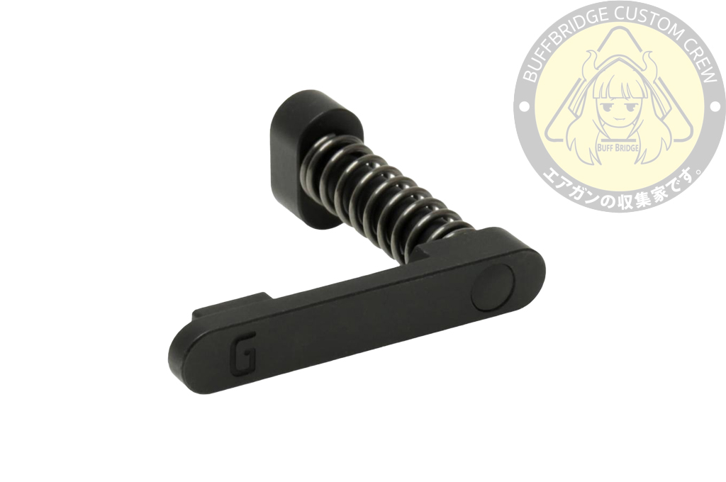 Guns Modify : Steel Full CNC Magazine Catch G Style For TM / GM / HA MWS GBB