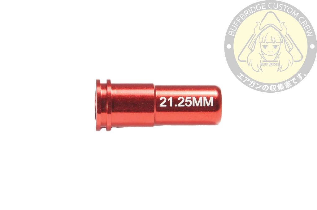 MAXX MODEL : CNC Aluminum Double O-Ring Air Seal Nozzle (21.25mm) for Airsoft AEG Series