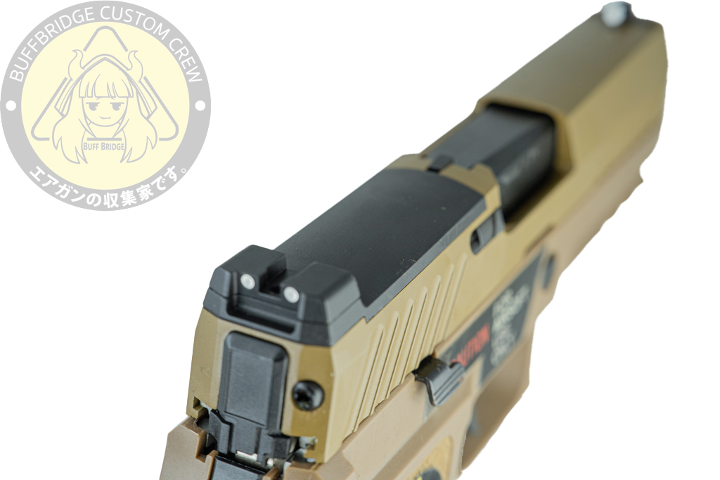 Parabellum : P320 M18X GBB Pistol (FDE) 2