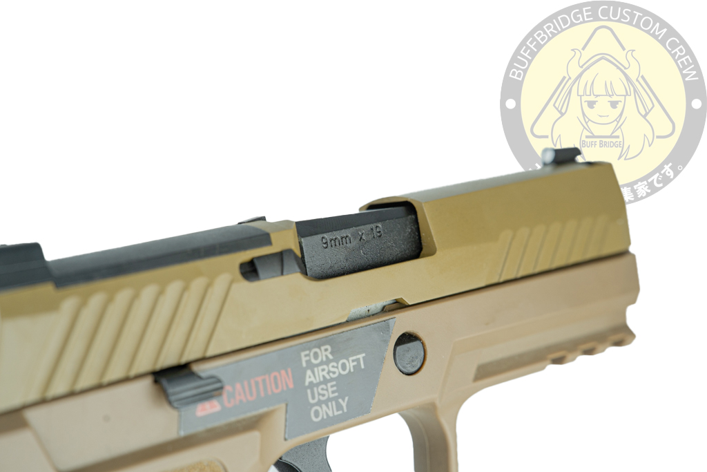 Parabellum : P320 M18X GBB Pistol (FDE) 4