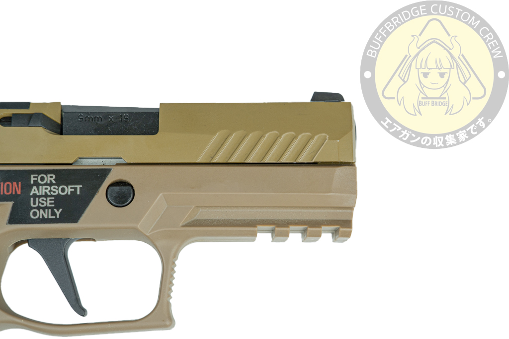 Parabellum : P320 M18X GBB Pistol (FDE) 6