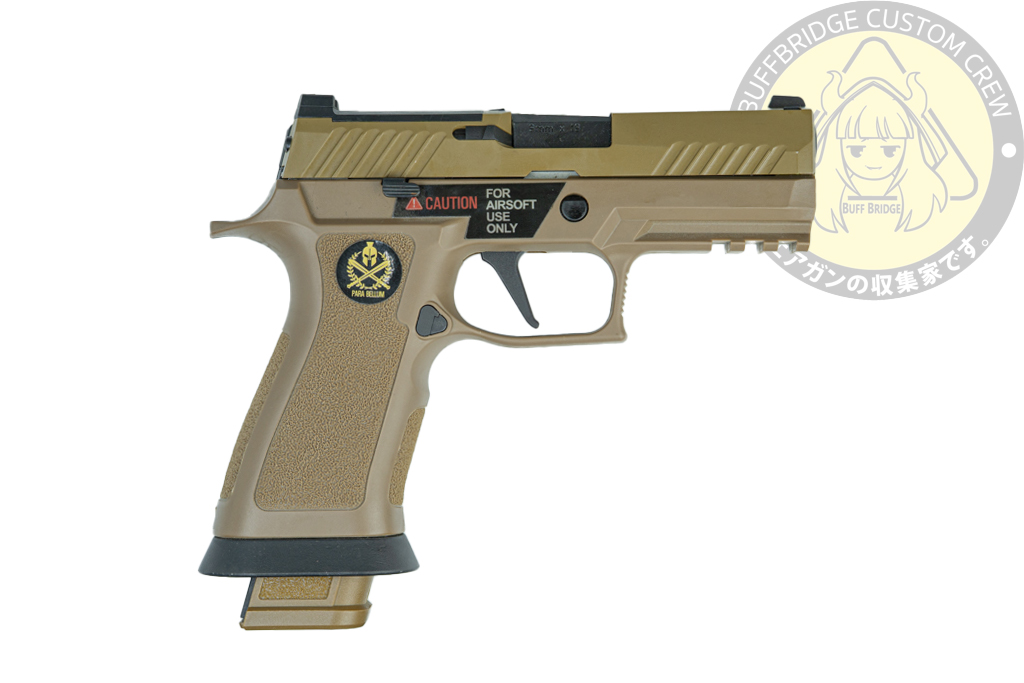 Parabellum : P320 M18X GBB Pistol (FDE) 7
