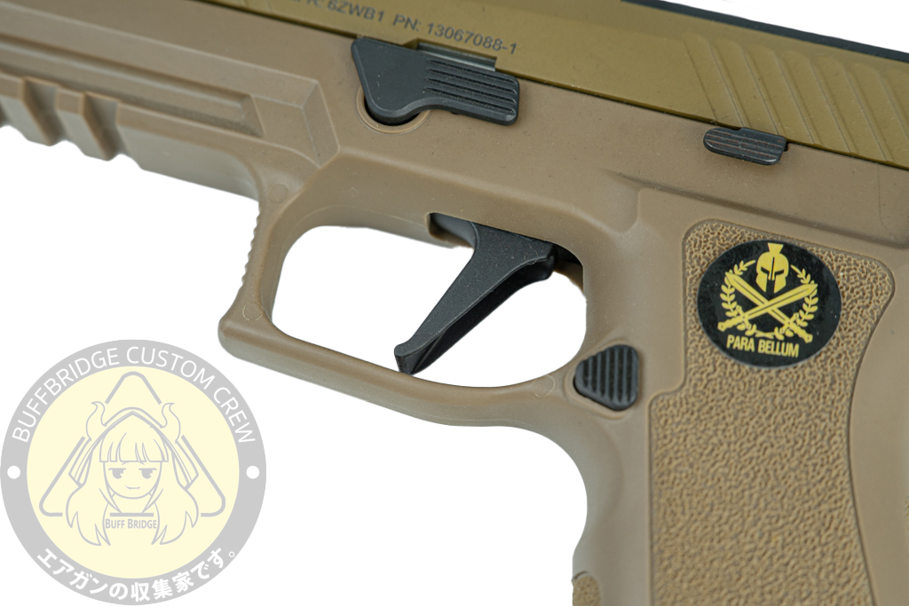 Parabellum : P320 M18X GBB Pistol (FDE) 8