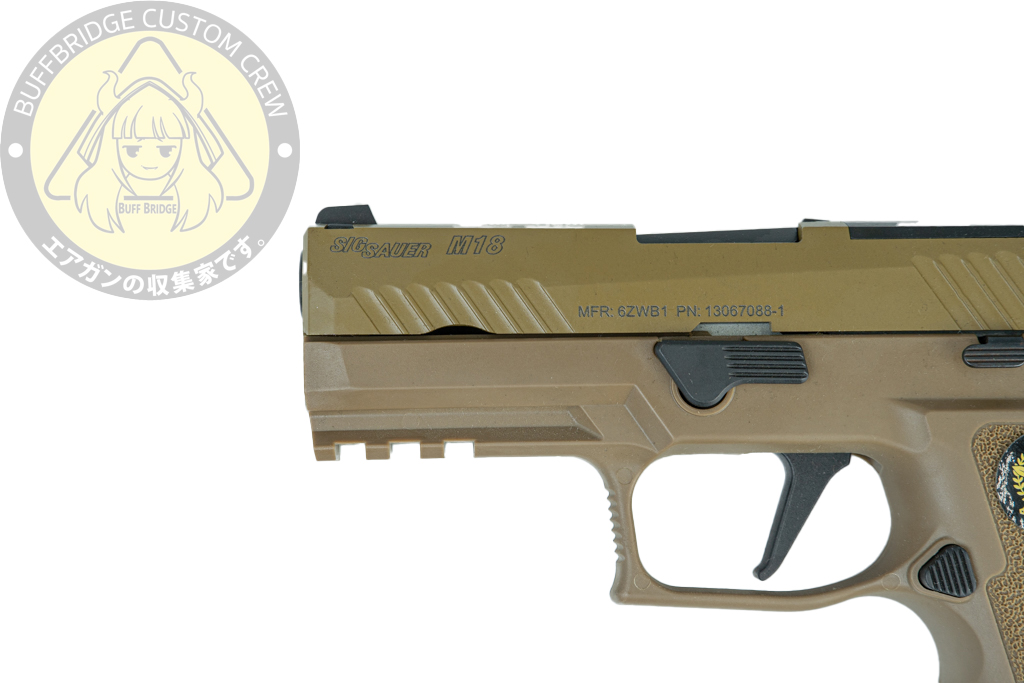 Parabellum : P320 M18X GBB Pistol (FDE) 10