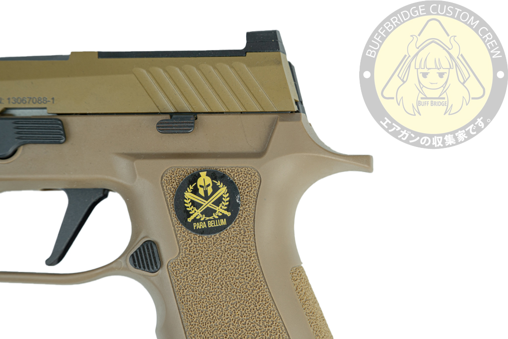 Parabellum : P320 M18X GBB Pistol (FDE) 11