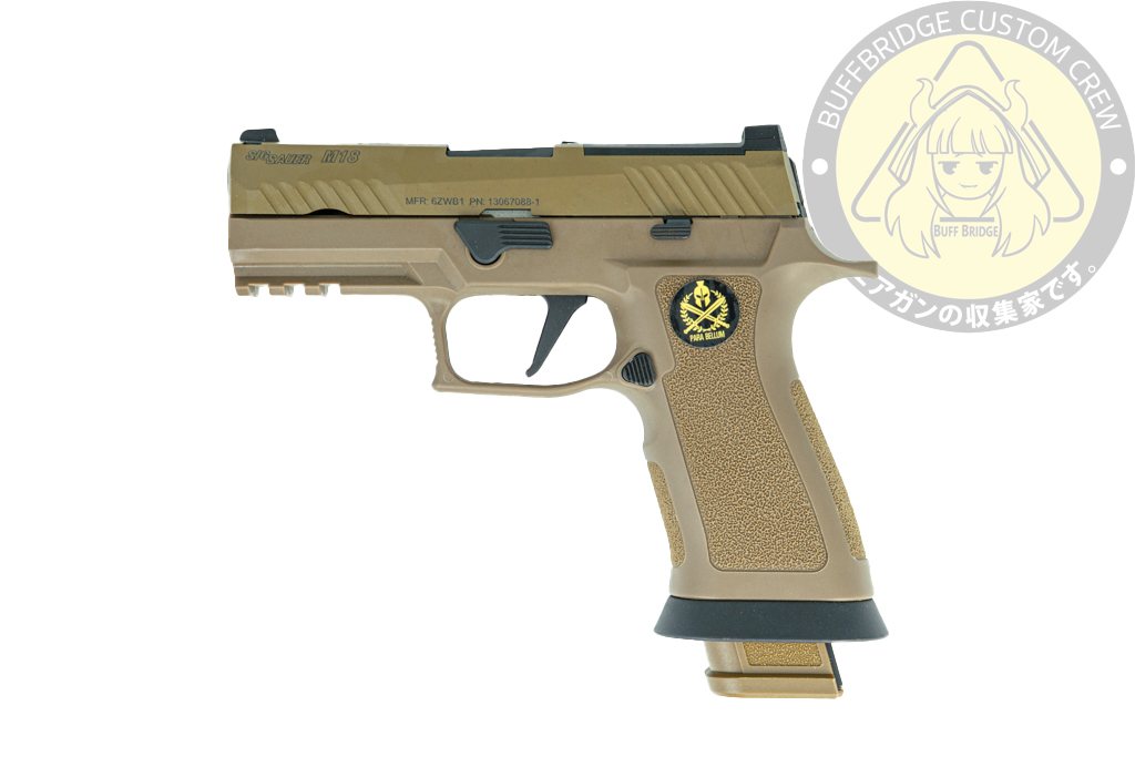 Parabellum : P320 M18X GBB Pistol (FDE) 13