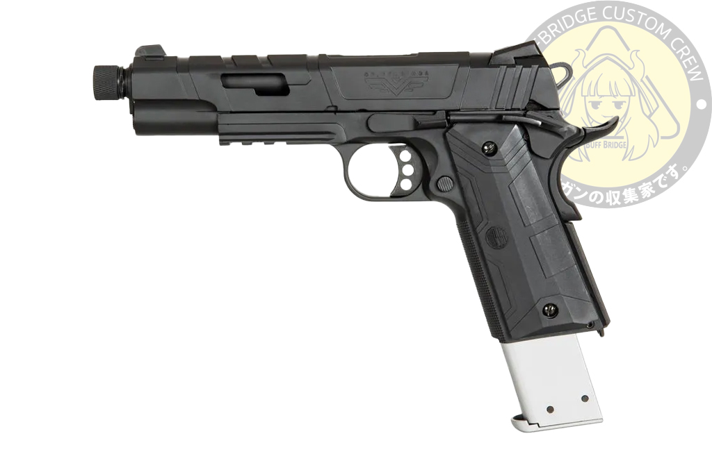 ROSSI : REDWINGS 1911 PISTOL GBB (Black)