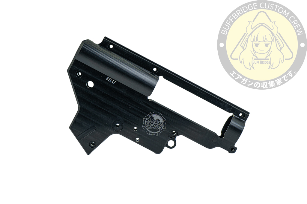 RETROARMS : CNC ALUMINUM 7075 VERSION 2 HPA QSC GEARBOX 4
