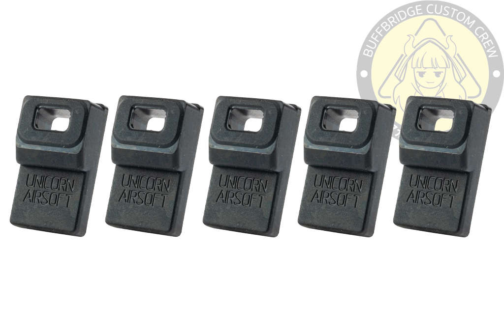 Unicorn Airsoft : VFC M4 GBBR Series Magazine Gasket (5pcs/set) - BK